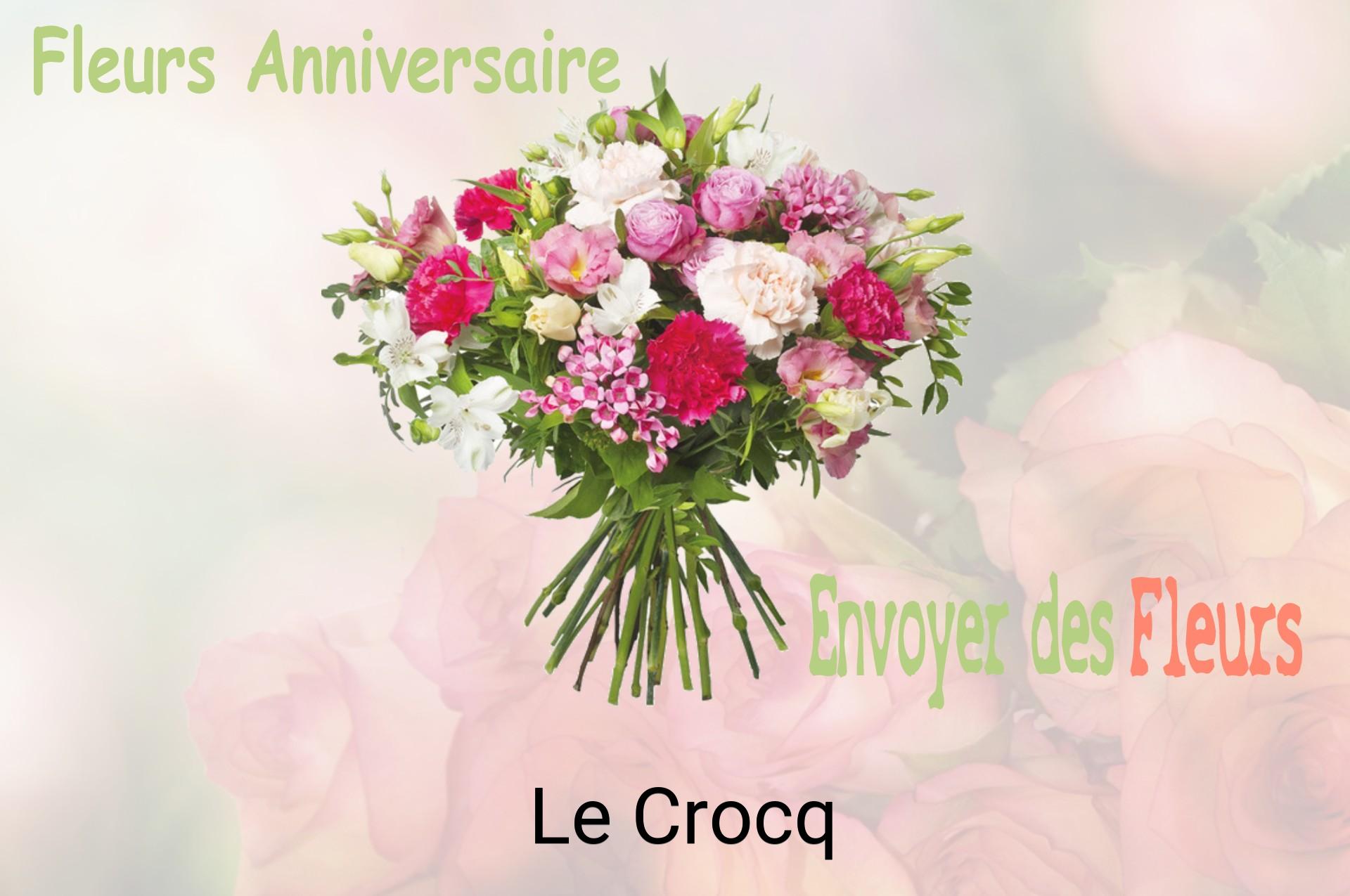Bouquet de fleurs d’anniversaire livré à Le Crocq