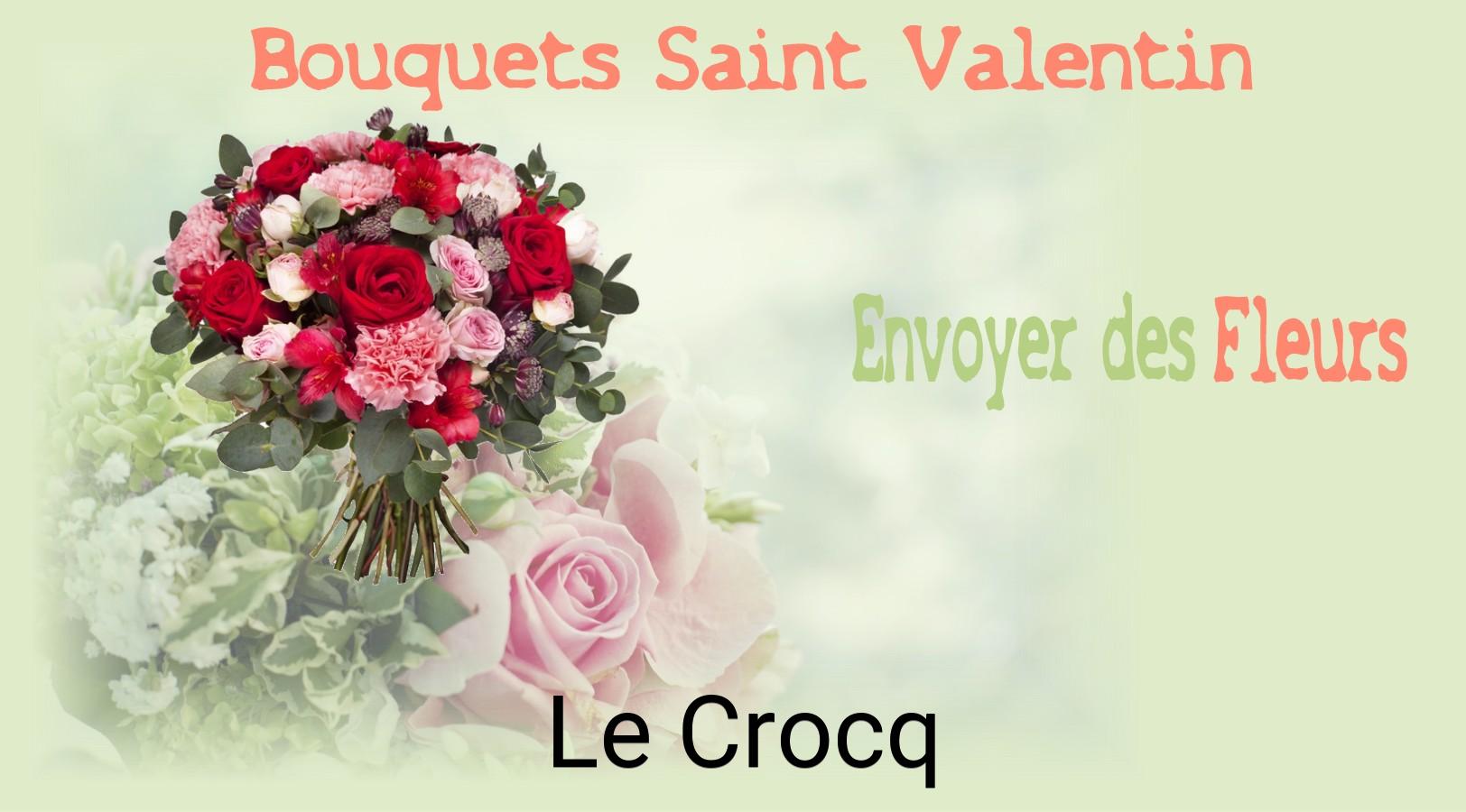 Roses de Saint-Valentin livrées à Le Crocq